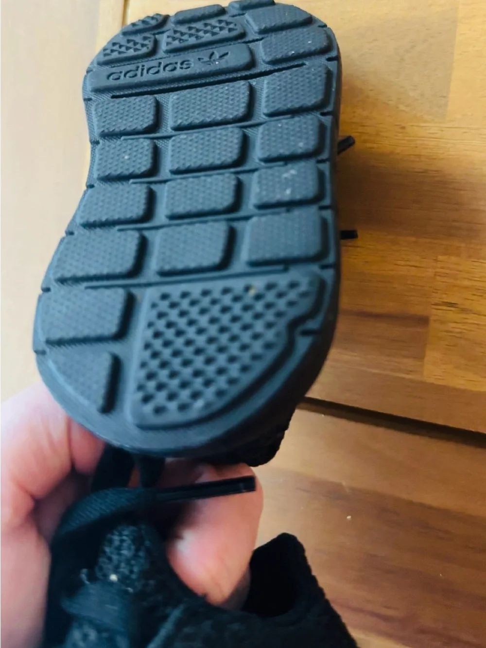 Adidas Baby Slip-On Knit Sneakers | 4C NEW Black